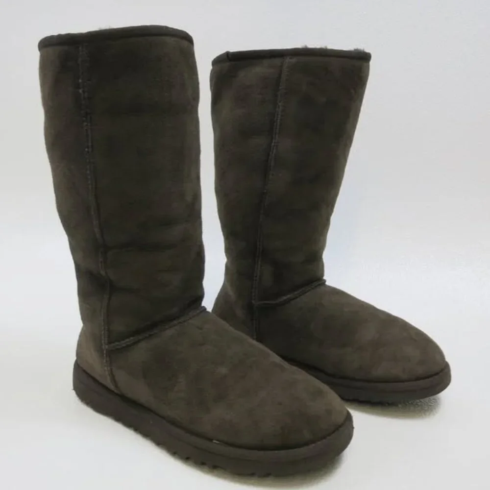 UGG 5229 Australia classic Tall Sheerling Winter Boots Kids Warm Footwear Kids 6